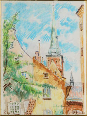 Покаржевский Пётр Дмитриевич. Рига. Домский собор 